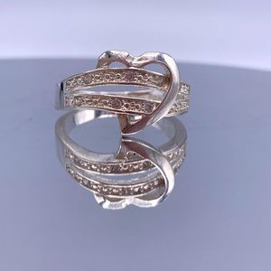 Vintage Sterling Silver heart Ring